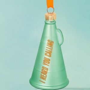 Taylor Swift The Life Of A Showgirl Megaphone Ornament NEW